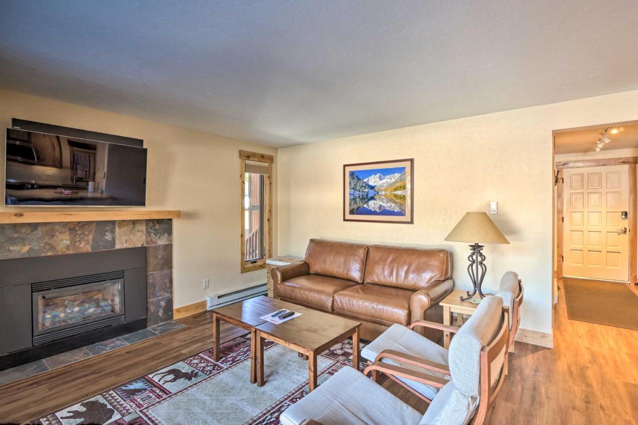 Ski-In Breck Condo Walk To Shops And Restaurants! Breckenridge Exterior foto