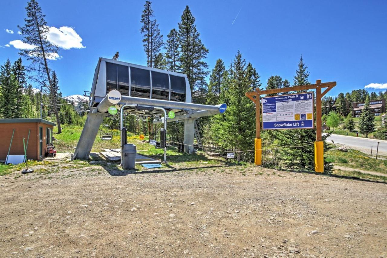 Ski-In Breck Condo Walk To Shops And Restaurants! Breckenridge Exterior foto